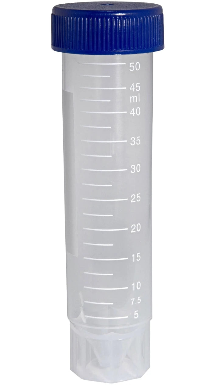 Heathrow Scientific 50 mL Sterile Conical Centrifuge Tubes – Pack of 500