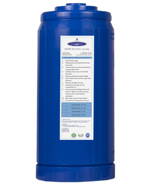 Crystal Quest SMART Filter Cartridge (4-5/8” x 9-3/4” - SMART Plus)