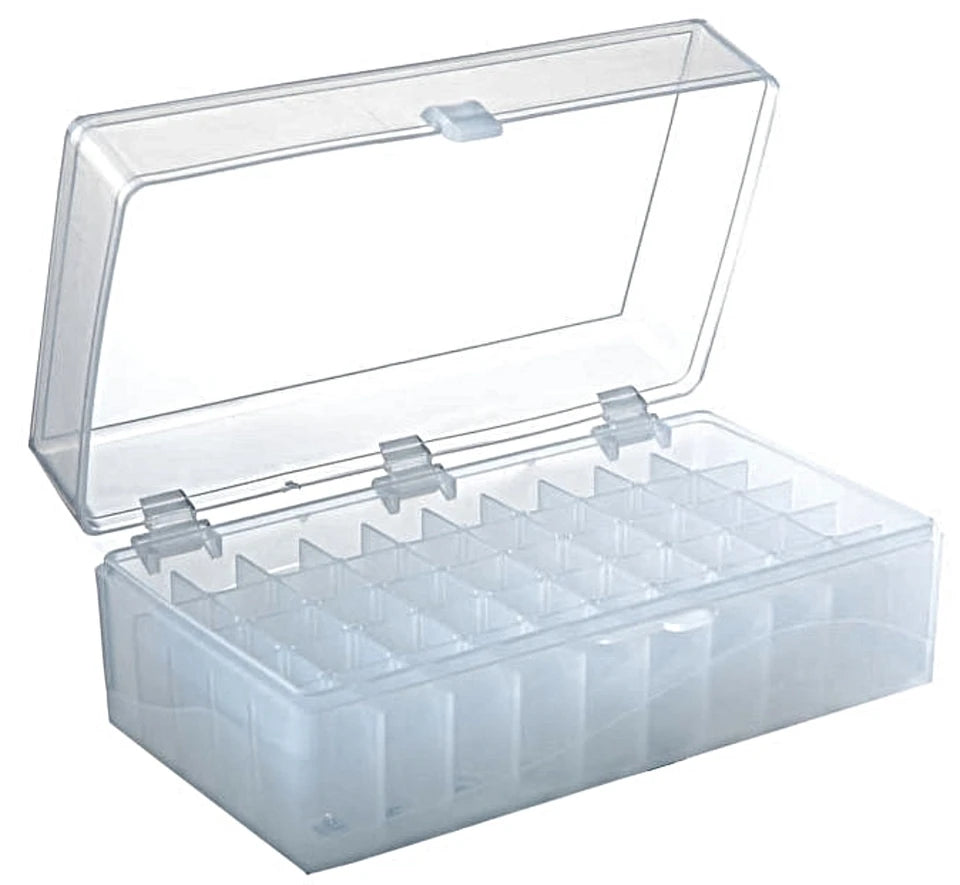 Heathrow Scientific 50-Well Microtube Storage Boxes (Pack of 5)