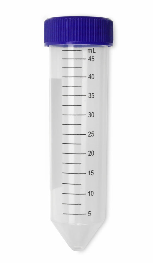 Heathrow Scientific 50 mL Sterile Conical Centrifuge Tubes – Pack of 500