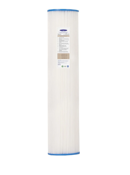 1500, 1800, 2500, 4000, 5000, 7000 GPD - Pleated Cellulose Sediment Cartridge