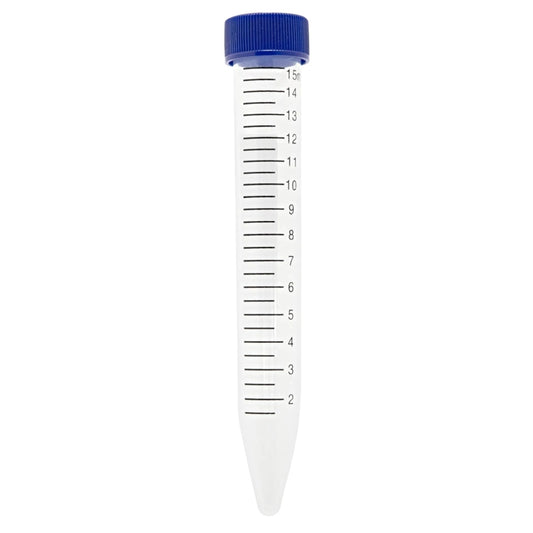 Heathrow Scientific 15 mL Sterile Conical Centrifuge Tubes – Pack of 500