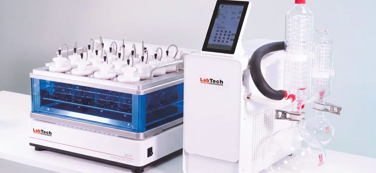 LabTech MVP-12 Automatic Parallel Vacuum Concentrator