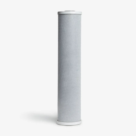 Crystal Quest Coconut Based 5-Micron Carbon Block Filter Cartridge (4-5/8” x 20”)