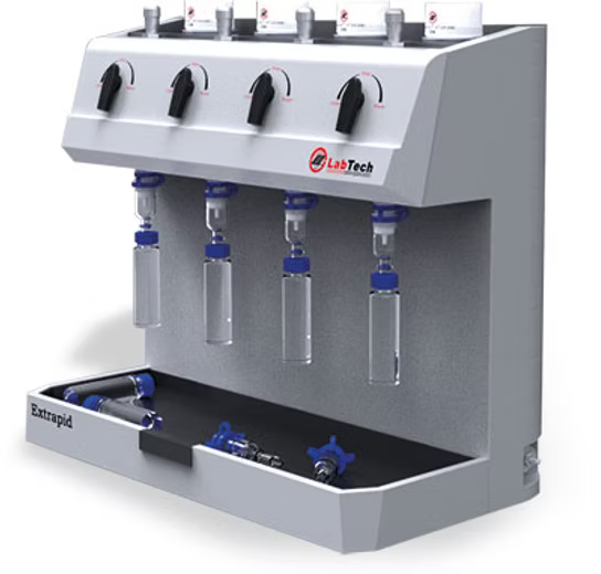 LabTech Extrapid Manual Cartridge-Disk SPE System with VP50 Vacuum Pump